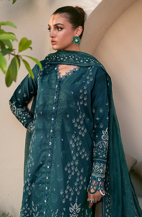Emaan Adeel | Navaeh Luxury Pret | EDEN - Designer Dress with Intricate embroidery and embellishments. Shop elegent wedding dress at Maria Faisal.