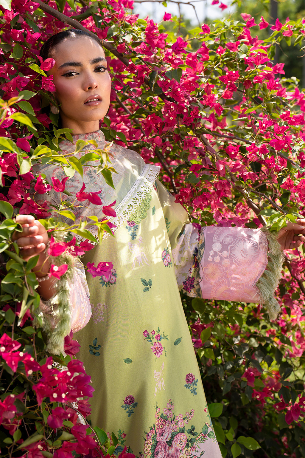 Sardinia | Cocktail Luxury Lawn | BASIL - Designer Dress with Intricate embroidery and embellishments. Shop elegent wedding dress at Maria Faisal.