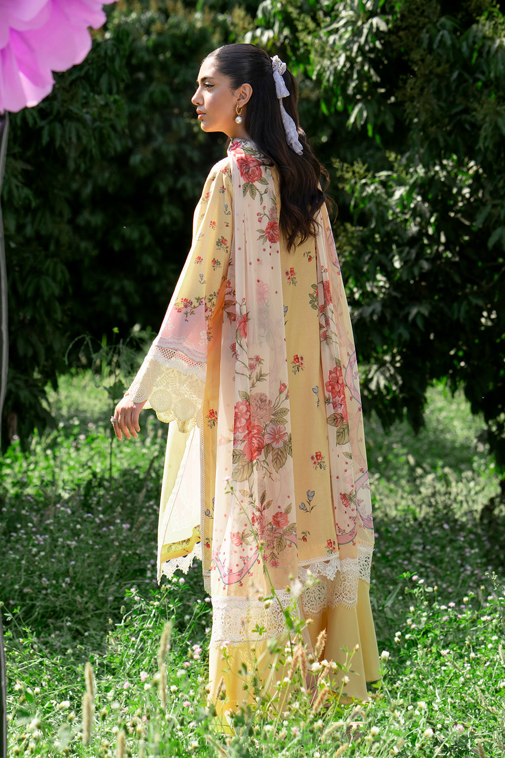 Sardinia | Cocktail Luxury Lawn | DAISY - Designer Dress with Intricate embroidery and embellishments. Shop elegent wedding dress at Maria Faisal.