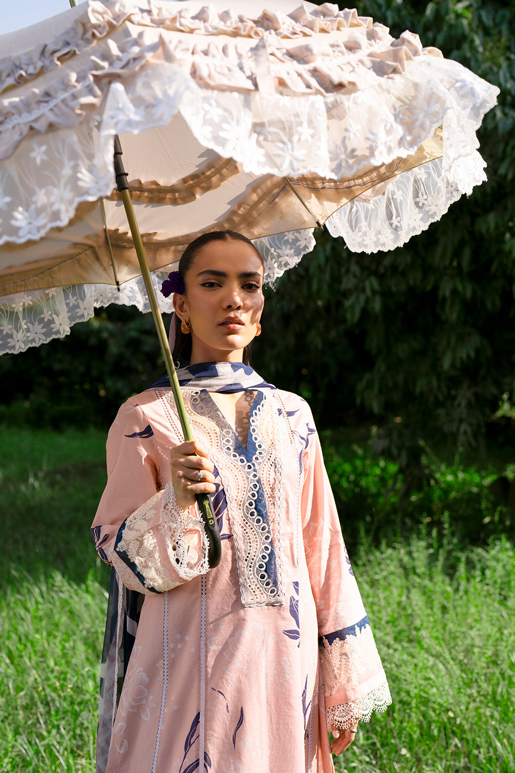 Sardinia | Cocktail Luxury Lawn | JULIET - Designer Dress with Intricate embroidery and embellishments. Shop elegent wedding dress at Maria Faisal.