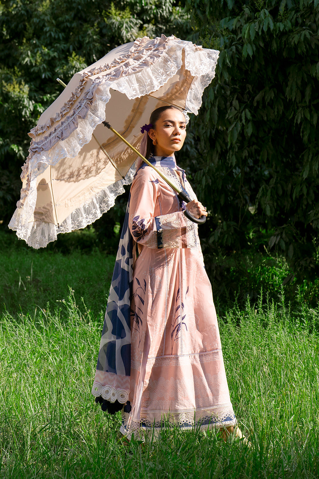 Sardinia | Cocktail Luxury Lawn | JULIET - Designer Dress with Intricate embroidery and embellishments. Shop elegent wedding dress at Maria Faisal.