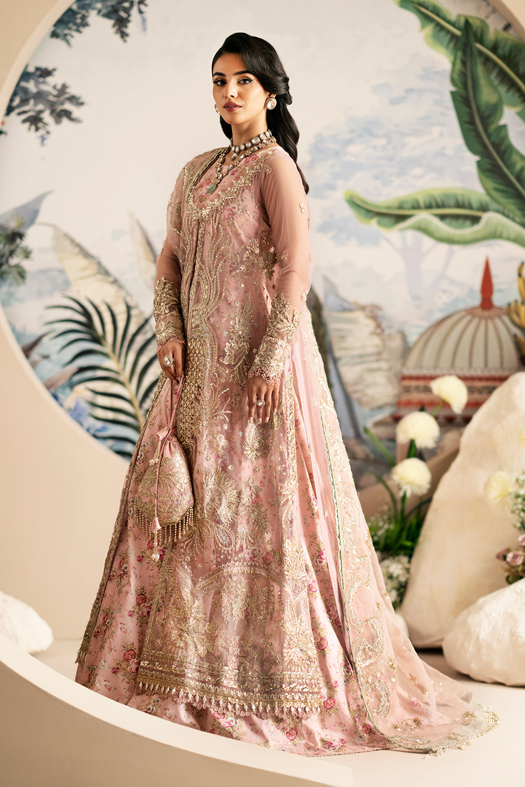 AJR Couture | Festive Formals 24 | Begonia - Pakistani Designer Dress - Maria Faisal