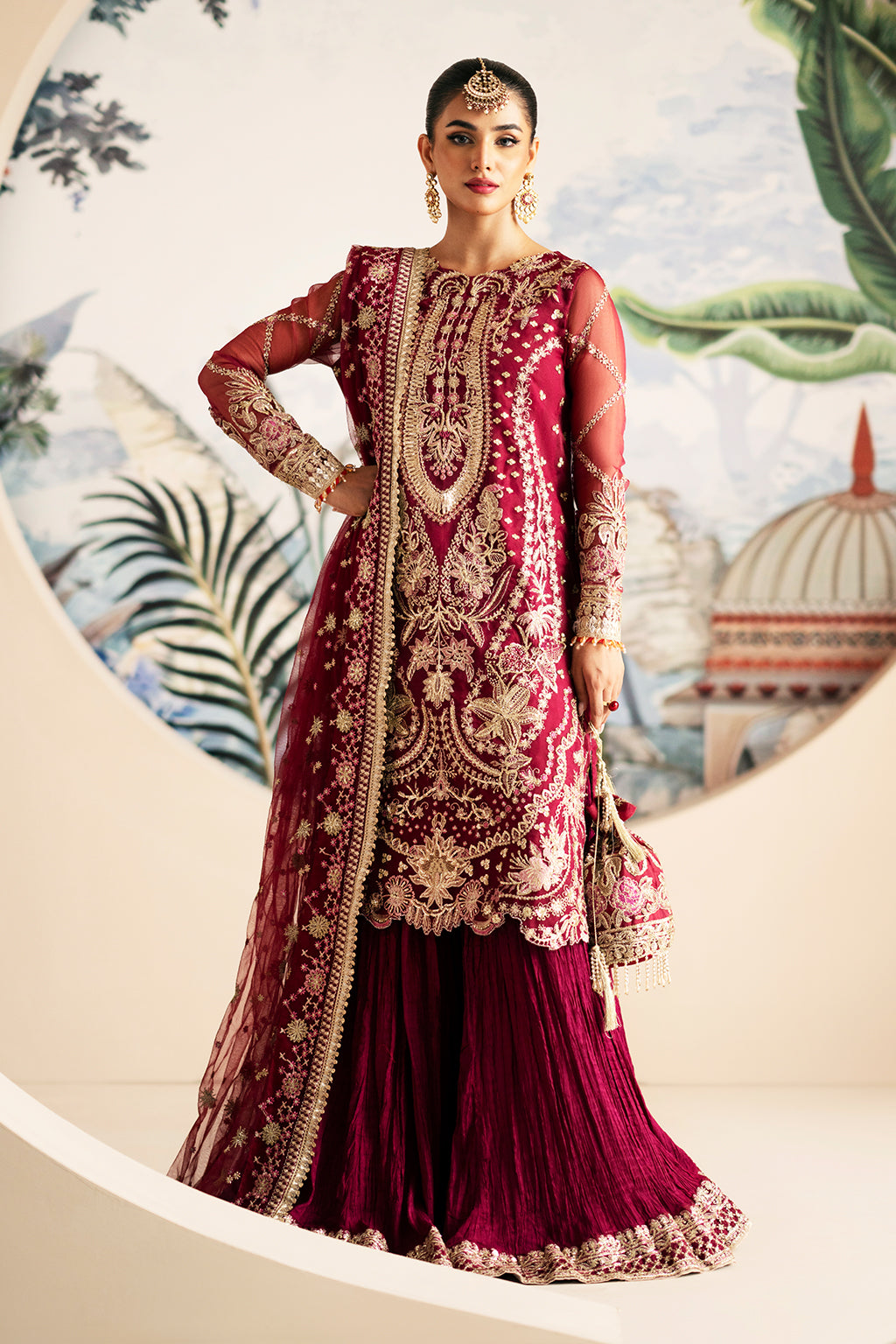 AJR Couture | Festive Formals 24 | Zinnia - Pakistani Designer Dress - Maria Faisal