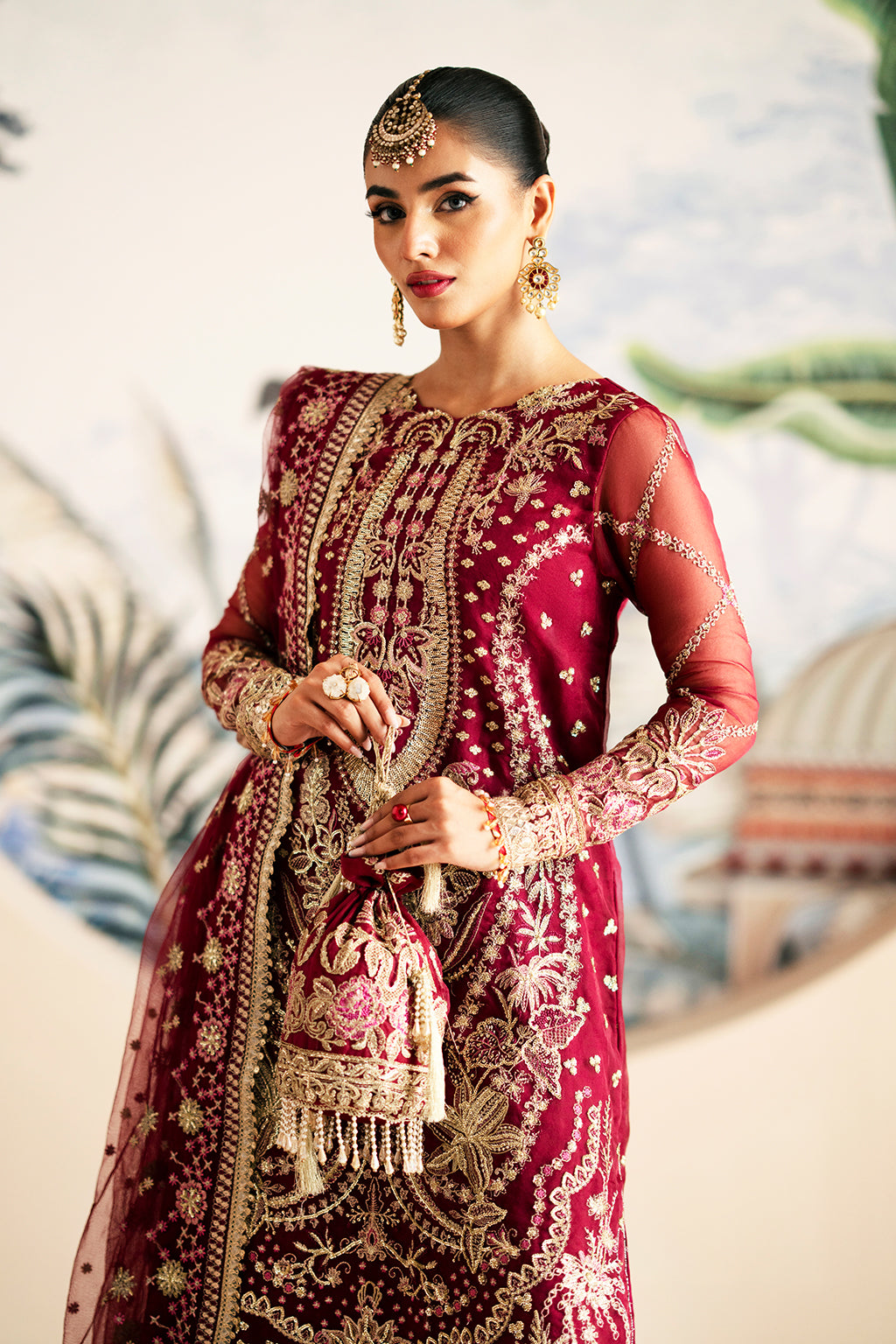 AJR Couture | Festive Formals 24 | Zinnia - Pakistani Designer Dress - Maria Faisal