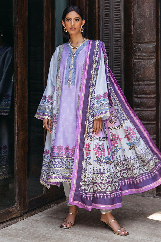 Mushq | Nirvana Silk Edit |  Viola - Designer Dress with Intricate embroidery and embellishments. Shop elegent wedding dress at Maria Faisal.