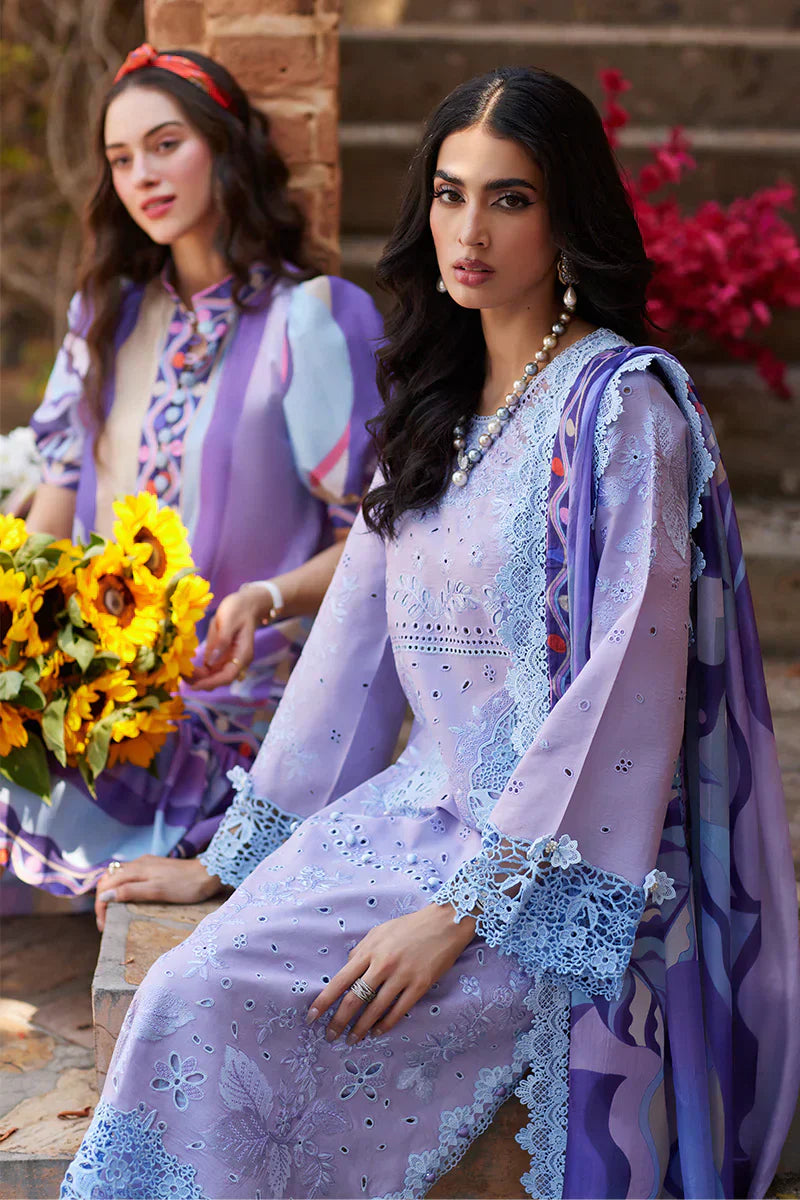 Mushq | Te Amo Luxury Lawn 24 | CIAO COUTURE - Wedding Dress - Maria Faisal