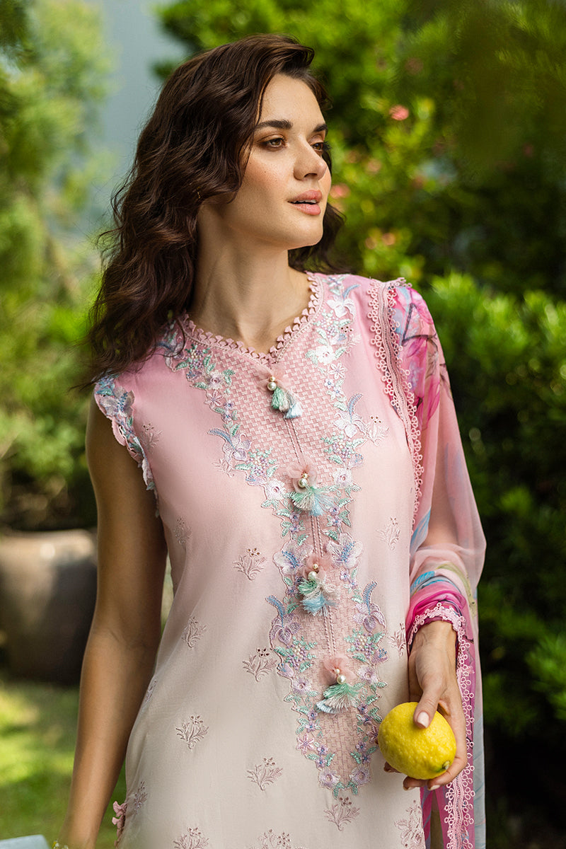 Mushq | Solace Ombre Chikankari | Sorriso by Maria Faisal - Registered Vendor of : Mushq - type : Ladies Clothes - 100% original wedding dresses