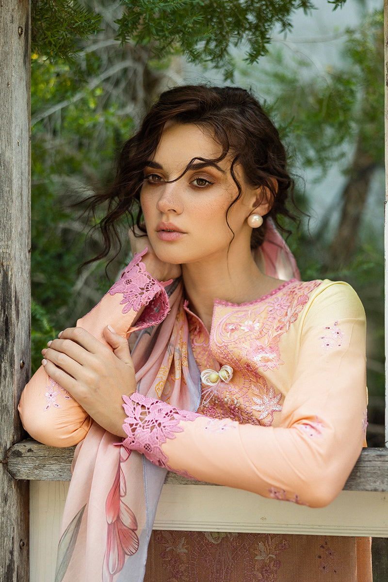 Mushq | Solace Ombre Chikankari | Risate by Maria Faisal - Registered Vendor of : Mushq - type : Ladies Clothes - 100% original wedding dresses