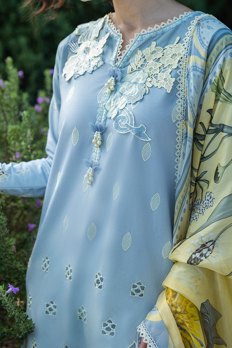 Mushq | Solace Ombre Chikankari | Intesa by Maria Faisal - Registered Vendor of : Mushq - type : Ladies Clothes - 100% original wedding dresses