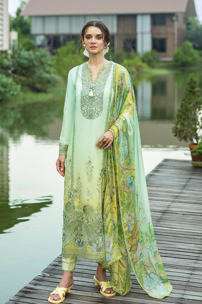 Mushq | Solace Ombre Chikankari | Unione by Maria Faisal - Registered Vendor of : Mushq - type : Ladies Clothes - 100% original wedding dresses