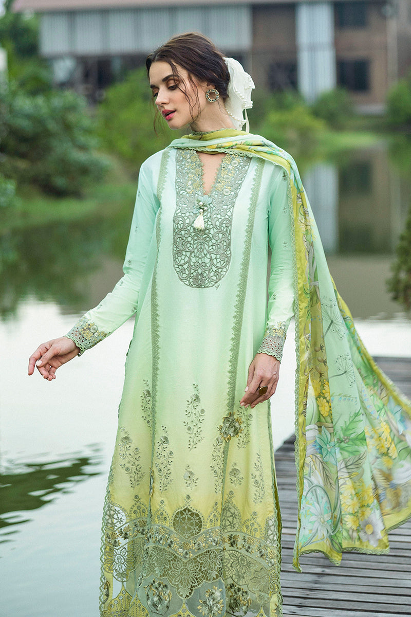 Mushq | Solace Ombre Chikankari | Unione by Maria Faisal - Registered Vendor of : Mushq - type : Ladies Clothes - 100% original wedding dresses