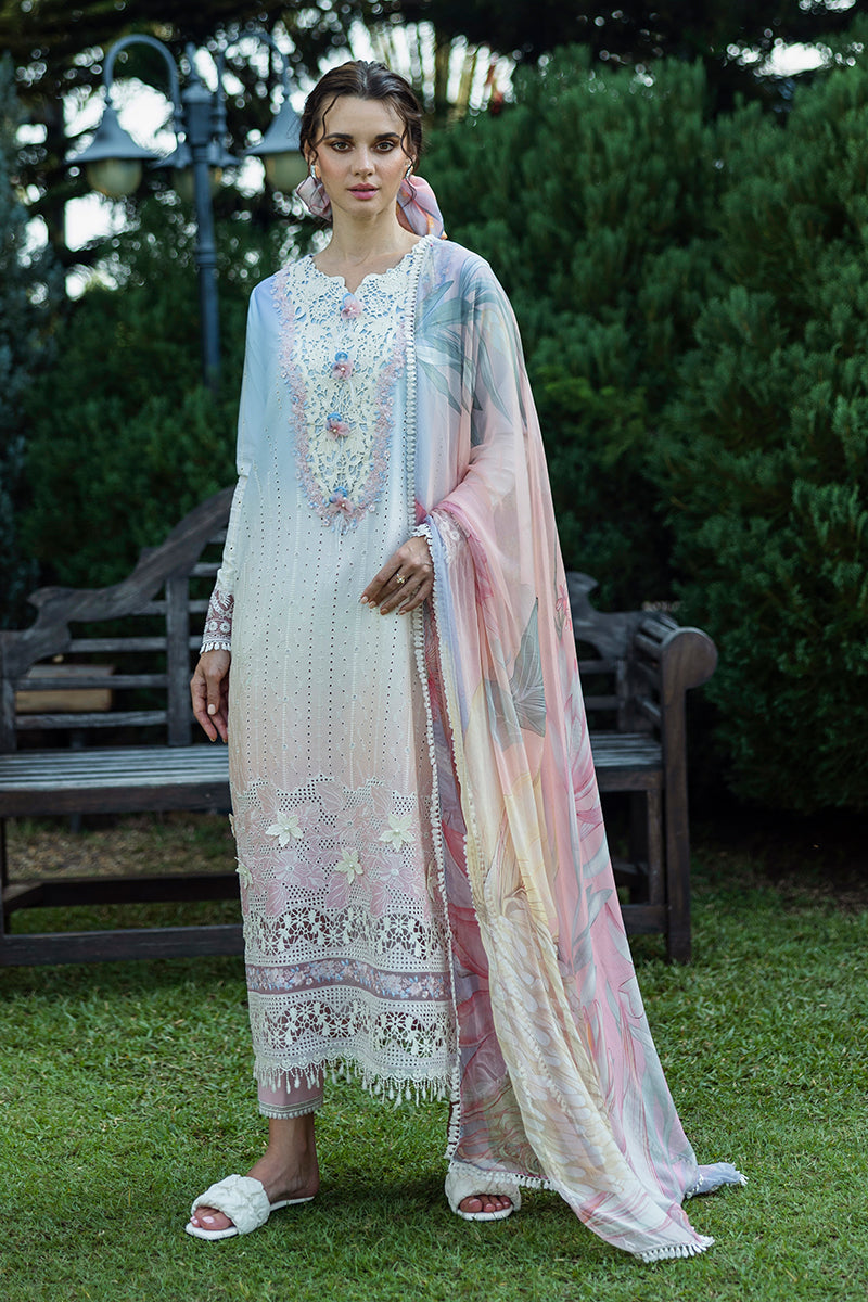 Mushq | Solace Ombre Chikankari | Purezza by Maria Faisal - Registered Vendor of : Mushq - type : Ladies Clothes - 100% original wedding dresses