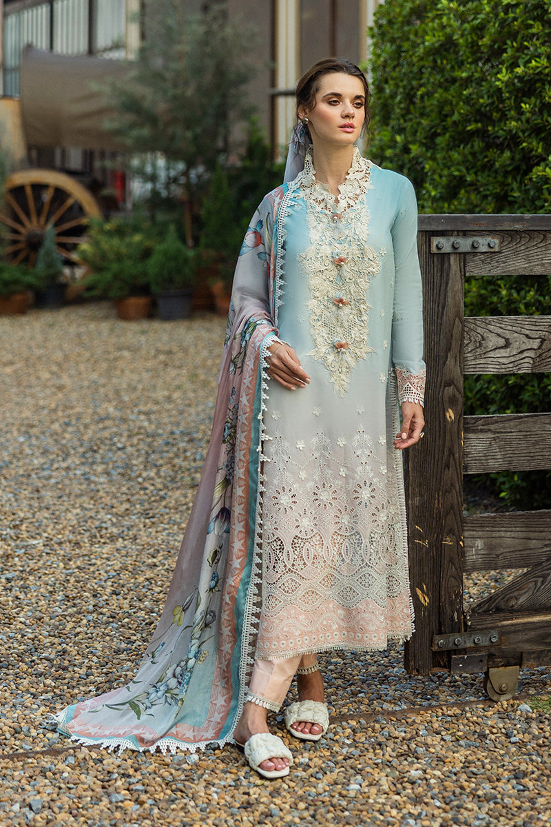Mushq | Solace Ombre Chikankari | Casa by Maria Faisal - Registered Vendor of : Mushq - type : Ladies Clothes - 100% original wedding dresses