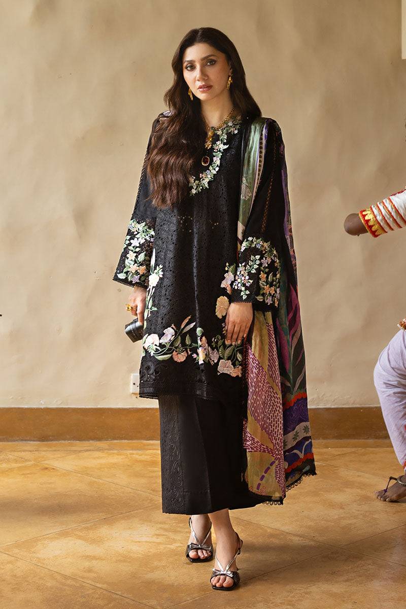 Mushq | Manaram Luxury Lawn 25 | Dazzling Glimmer by Maria Faisal - Registered Vendor of : Mushq - type : Ladies Clothes - 100% original wedding dresses