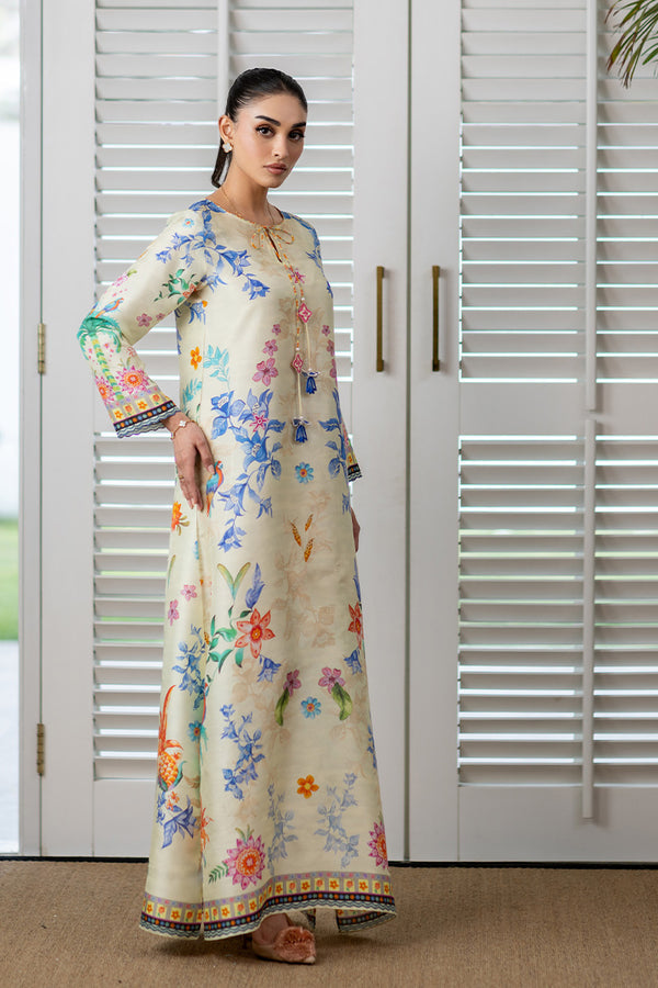 Mina Hassan | Signature Prints | Floral Sundress Kaftan