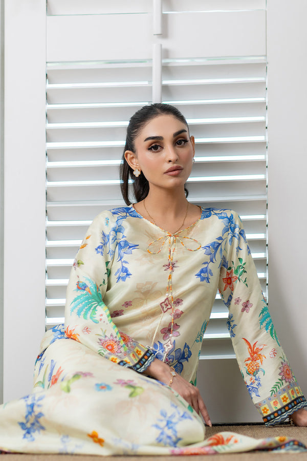 Mina Hassan | Signature Prints | Floral Sundress Kaftan