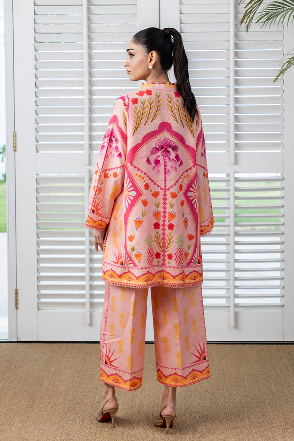 Mina Hassan | Signature Prints | Pink Aura
