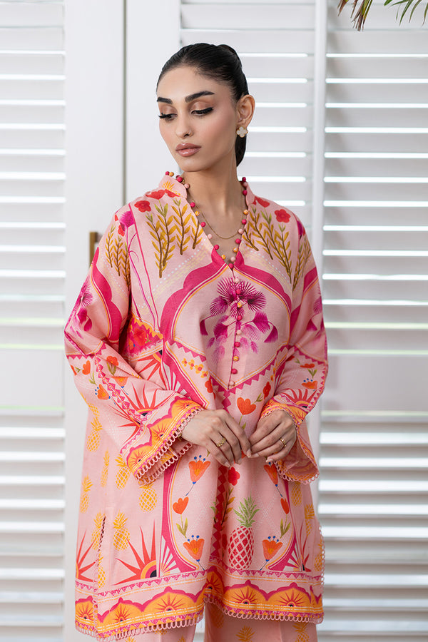 Mina Hassan | Signature Prints | Pink Aura