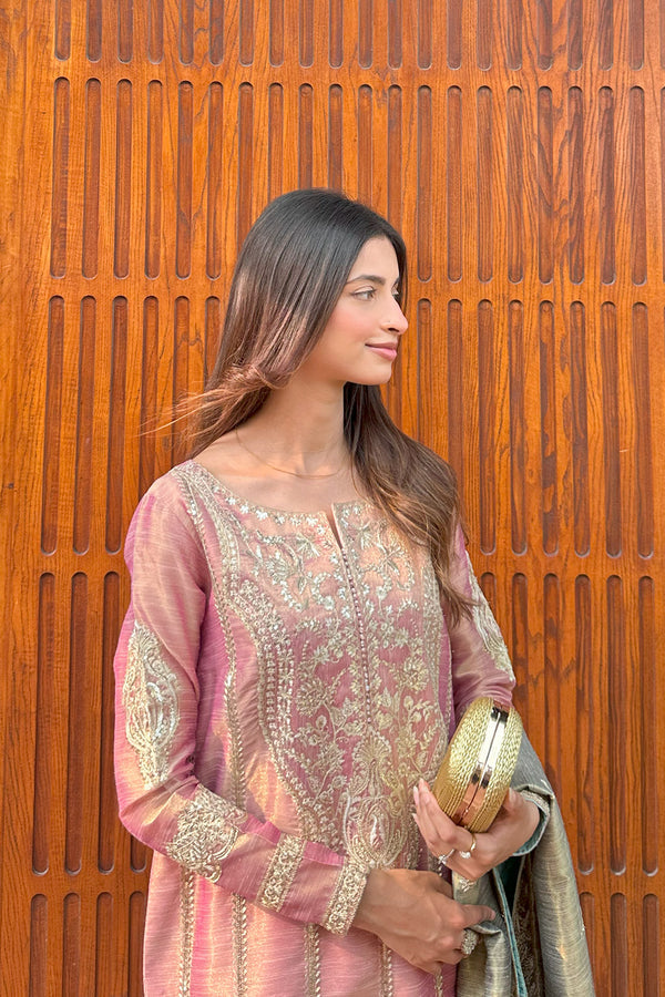 Maryum N Maria | Farisha Formals| OCEANE - MW40092 - Ladies Clothes - Maria Faisal