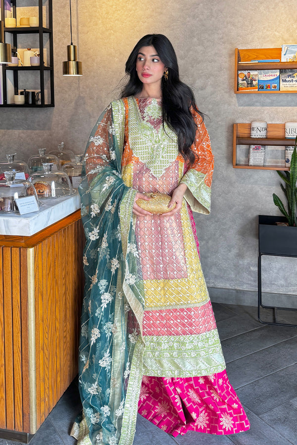 Maryum N Maria | Farisha Formals| NOELE - MW40095 - Ladies Clothes - Maria Faisal