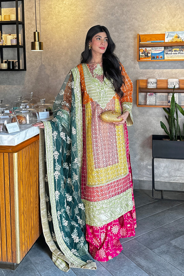 Maryum N Maria | Farisha Formals| NOELE - MW40095 - Ladies Clothes - Maria Faisal