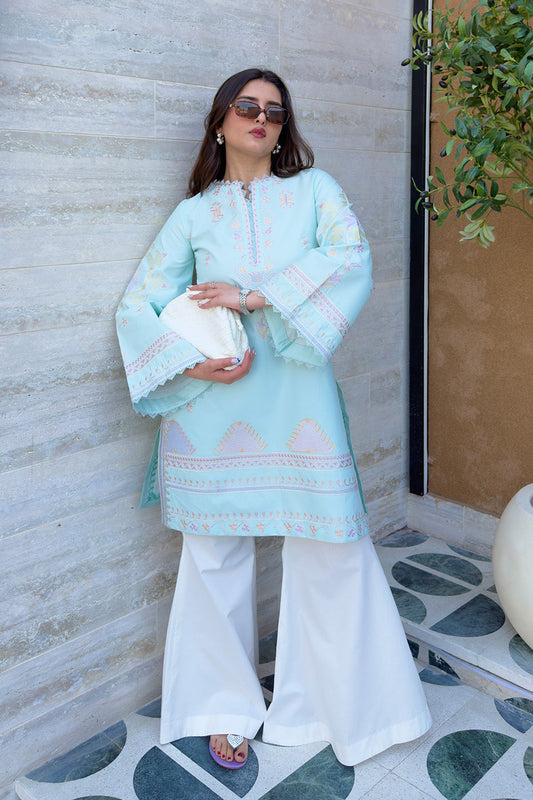 Maryum N Maria | Everywear Casuals | INARA - MWS6208 - Casual Dress - available at Maria Faisal in UK and USA.