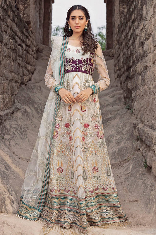 Motifz | Luxury Formal | 2768-PEARL by Maria Faisal - Registered Vendor of : Motifz - type : Ladies Clothes - 100% original wedding dresses
