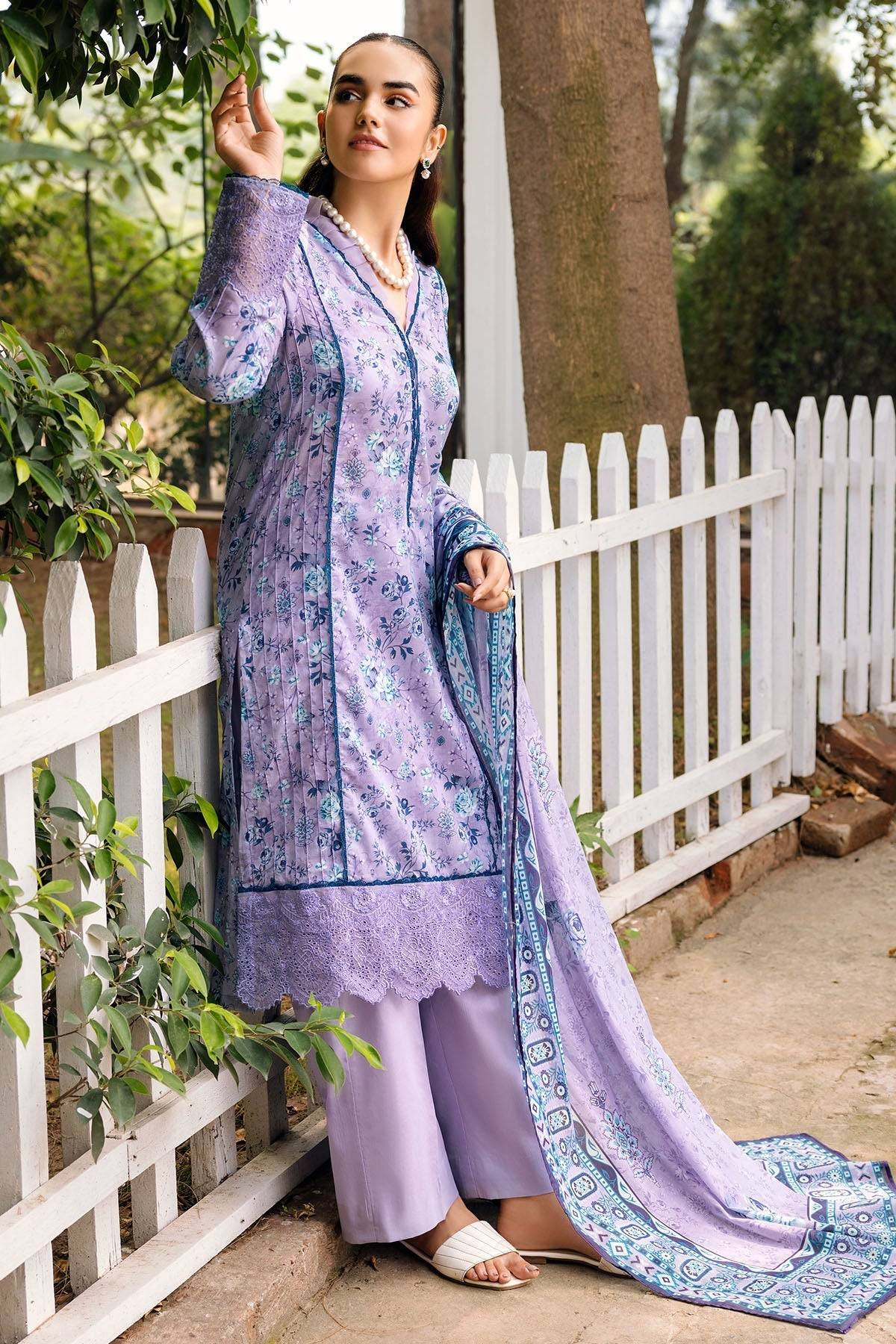 Motifz | Umang Lawn | 4897-ARISHA by Maria Faisal - Registered Vendor of : Motifz - type : Ladies Clothes - 100% original wedding dresses