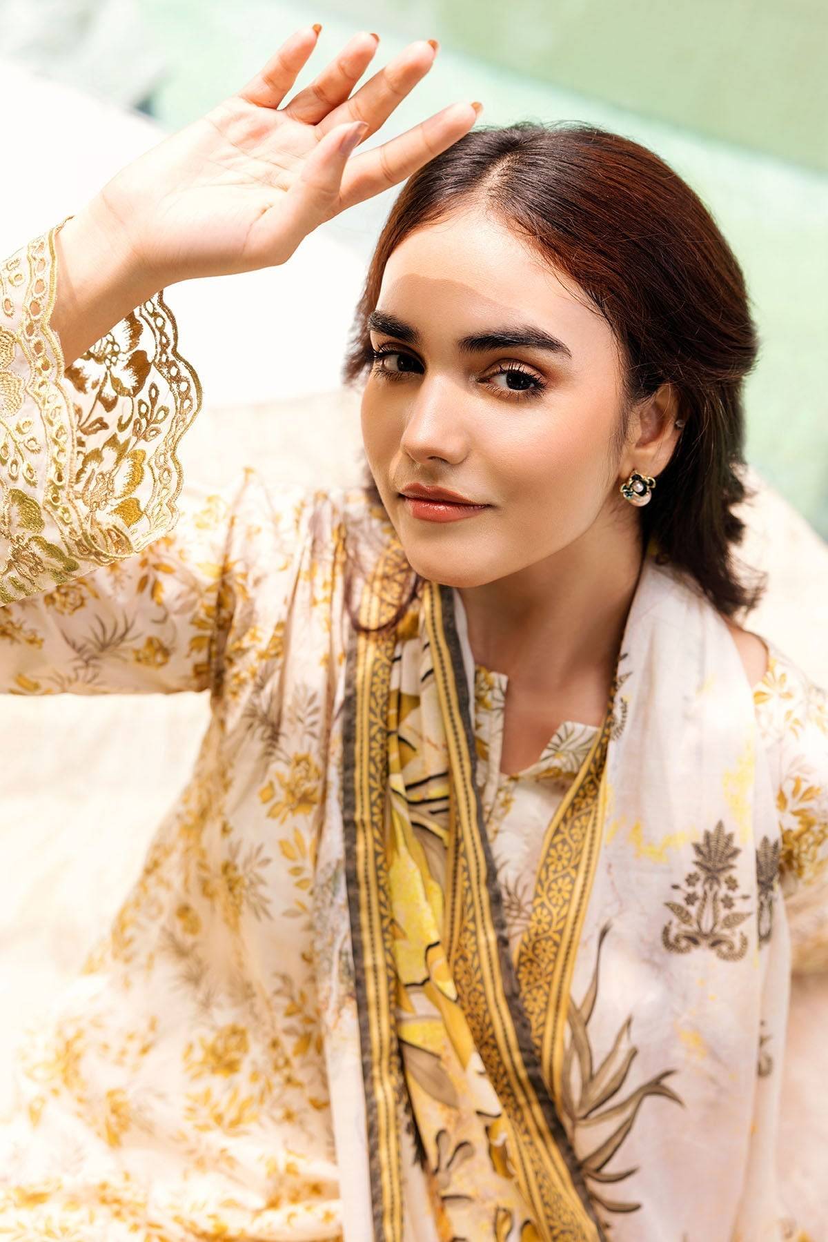Motifz | Umang Lawn | 4898-SOFIA by Maria Faisal - Registered Vendor of : Motifz - type : Ladies Clothes - 100% original wedding dresses