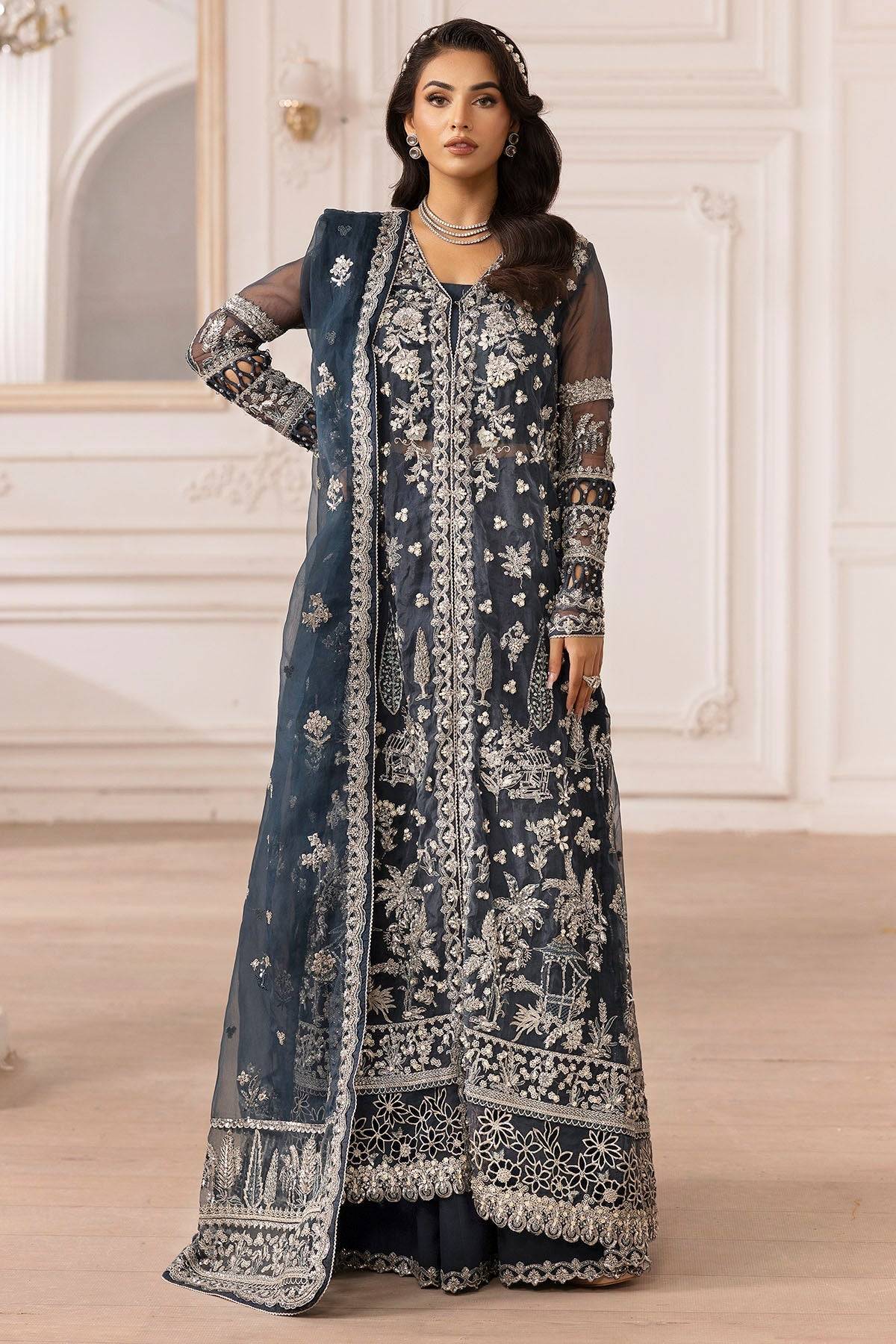 Motifz | Luxury Formal | 4931-YASNA by Maria Faisal - Registered Vendor of : Motifz - type : Ladies Clothes - 100% original wedding dresses