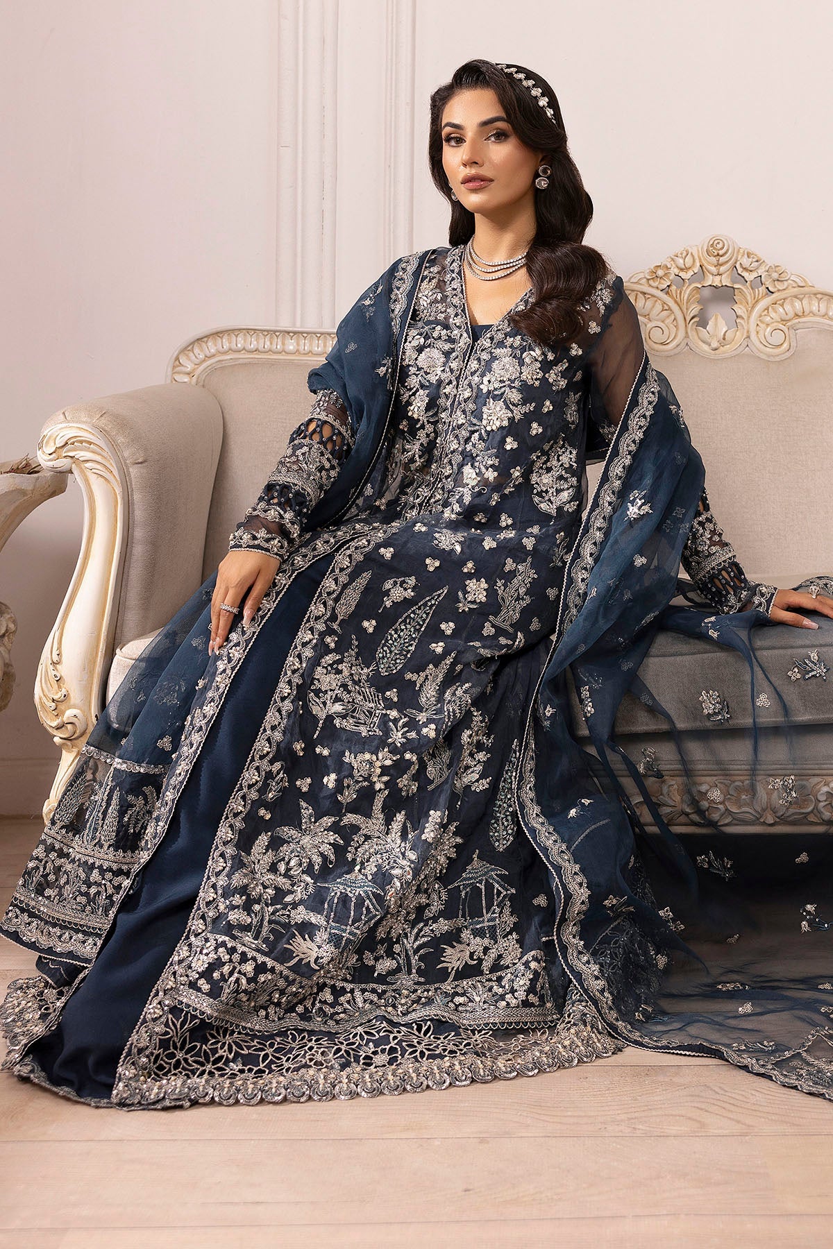 Motifz | Luxury Formal | 4931-YASNA by Maria Faisal - Registered Vendor of : Motifz - type : Ladies Clothes - 100% original wedding dresses
