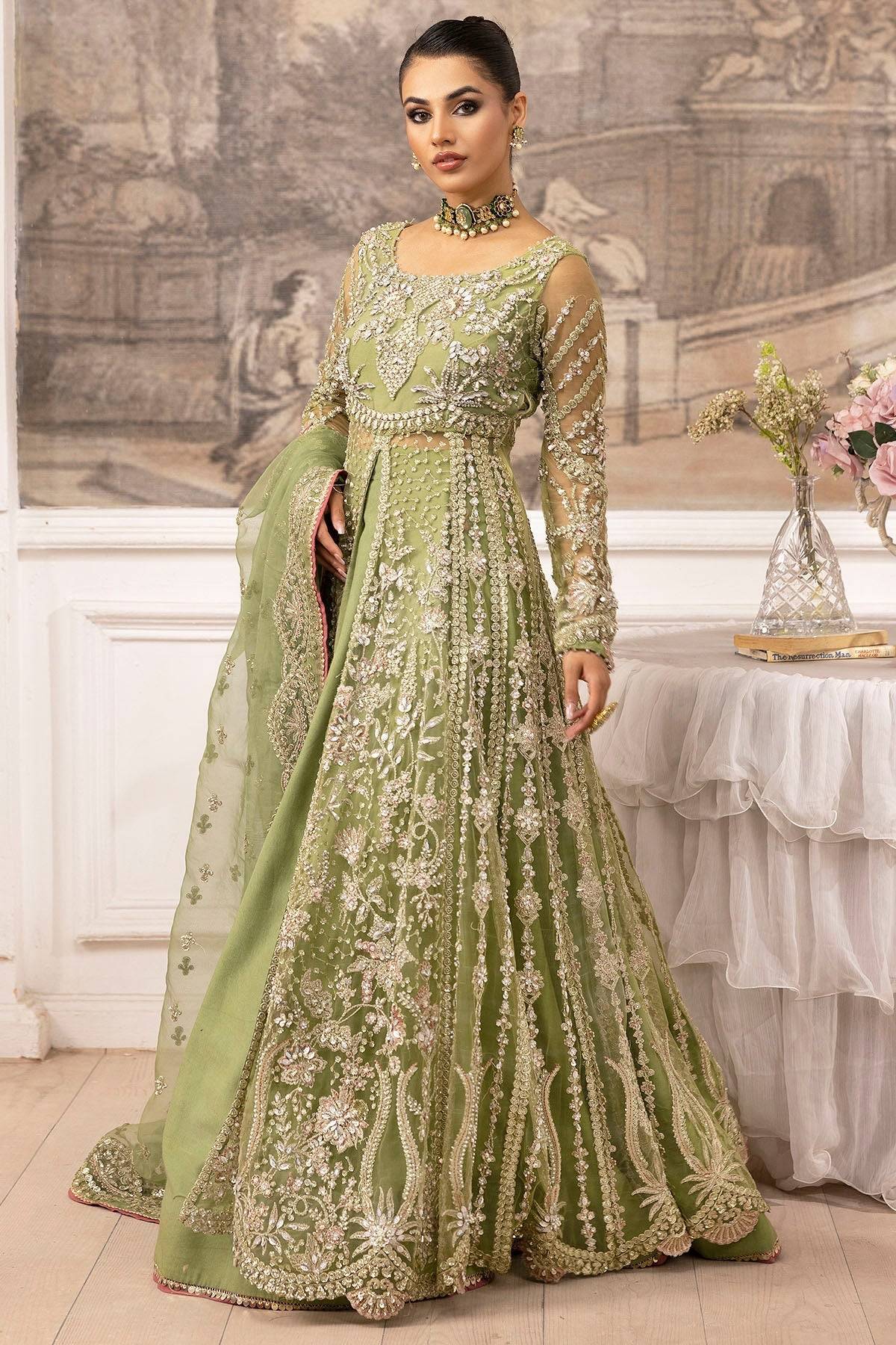 Motifz | Luxury Formal | 4933-IYARA by Maria Faisal - Registered Vendor of : Motifz - type : Ladies Clothes - 100% original wedding dresses
