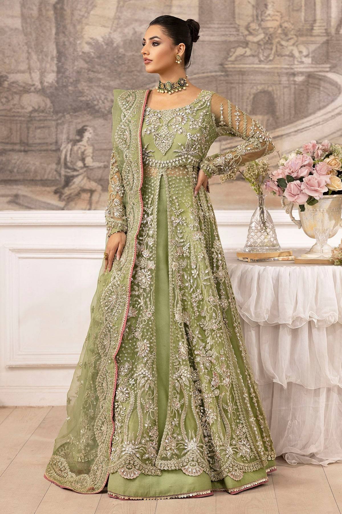 Motifz | Luxury Formal | 4933-IYARA by Maria Faisal - Registered Vendor of : Motifz - type : Ladies Clothes - 100% original wedding dresses