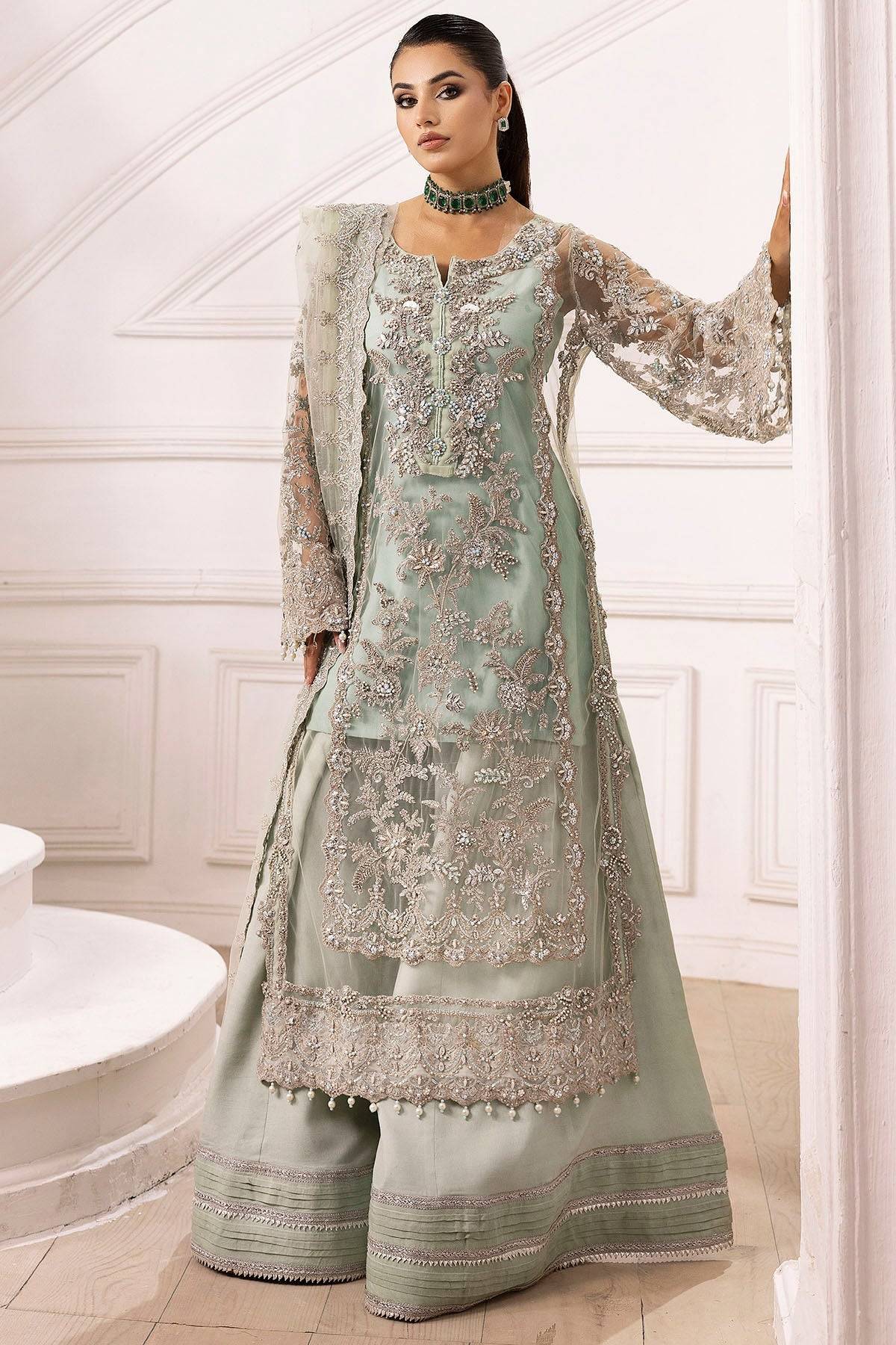 Motifz | Luxury Formal | 4936-JANAN by Maria Faisal - Registered Vendor of : Motifz - type : Ladies Clothes - 100% original wedding dresses