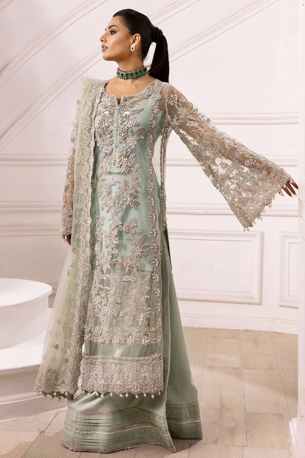 Motifz | Luxury Formal | 4936-JANAN by Maria Faisal - Registered Vendor of : Motifz - type : Ladies Clothes - 100% original wedding dresses