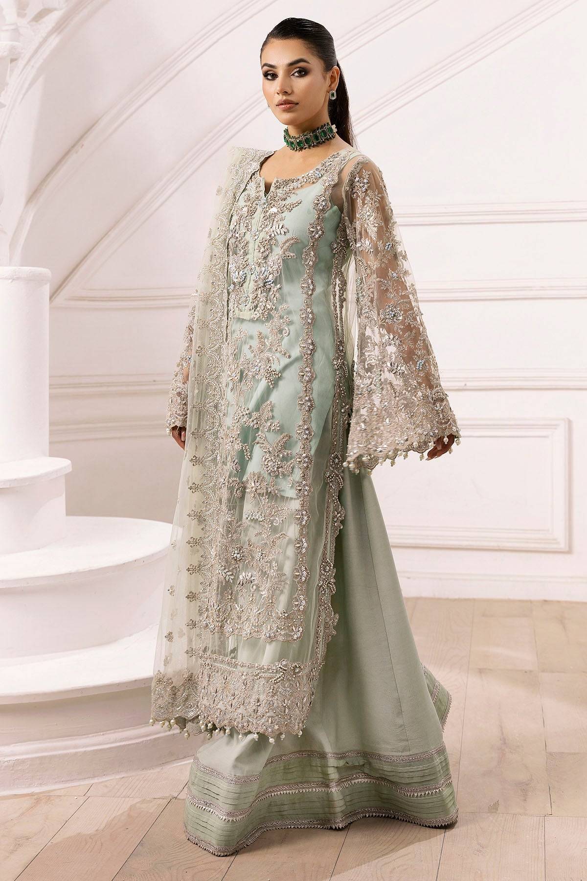 Motifz | Luxury Formal | 4936-JANAN by Maria Faisal - Registered Vendor of : Motifz - type : Ladies Clothes - 100% original wedding dresses