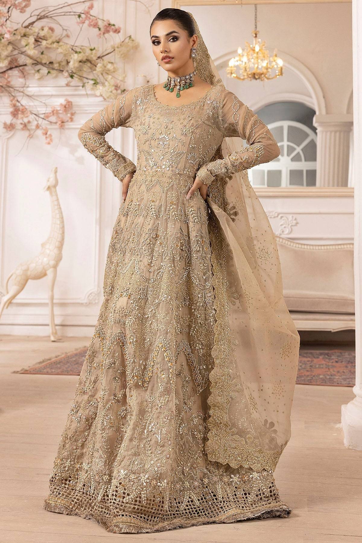 Motifz | Luxury Formal | 4940-LAIRA by Maria Faisal - Registered Vendor of : Motifz - type : Ladies Clothes - 100% original wedding dresses