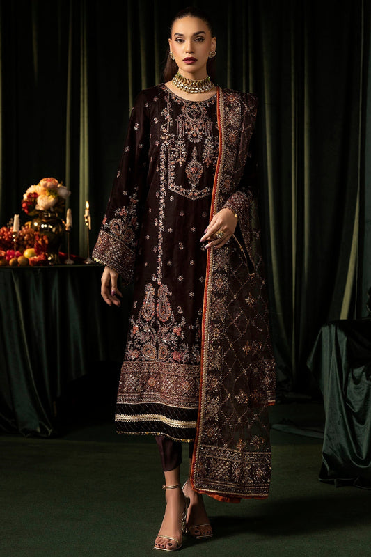 Motifz | Velvet Formals | 5091-AAHANA - Ladies Clothes - Maria Faisal