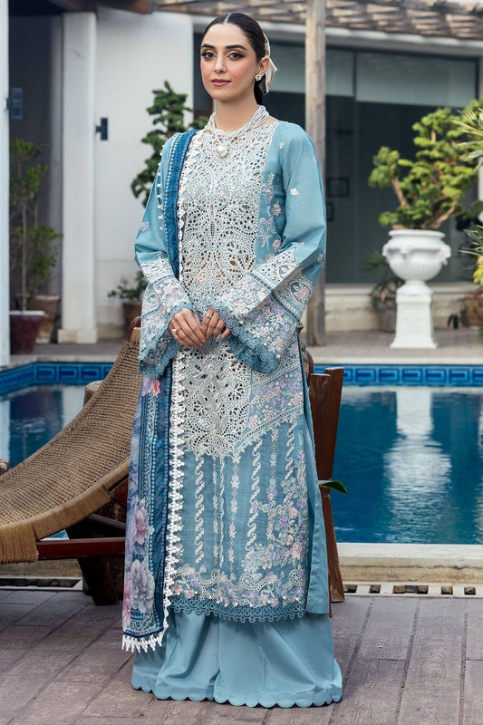 Motifz | Premium Lawn 25 | 5301-ELAYNE by Maria Faisal - Registered Vendor of : Motifz - type : Ladies Clothes - 100% original wedding dresses