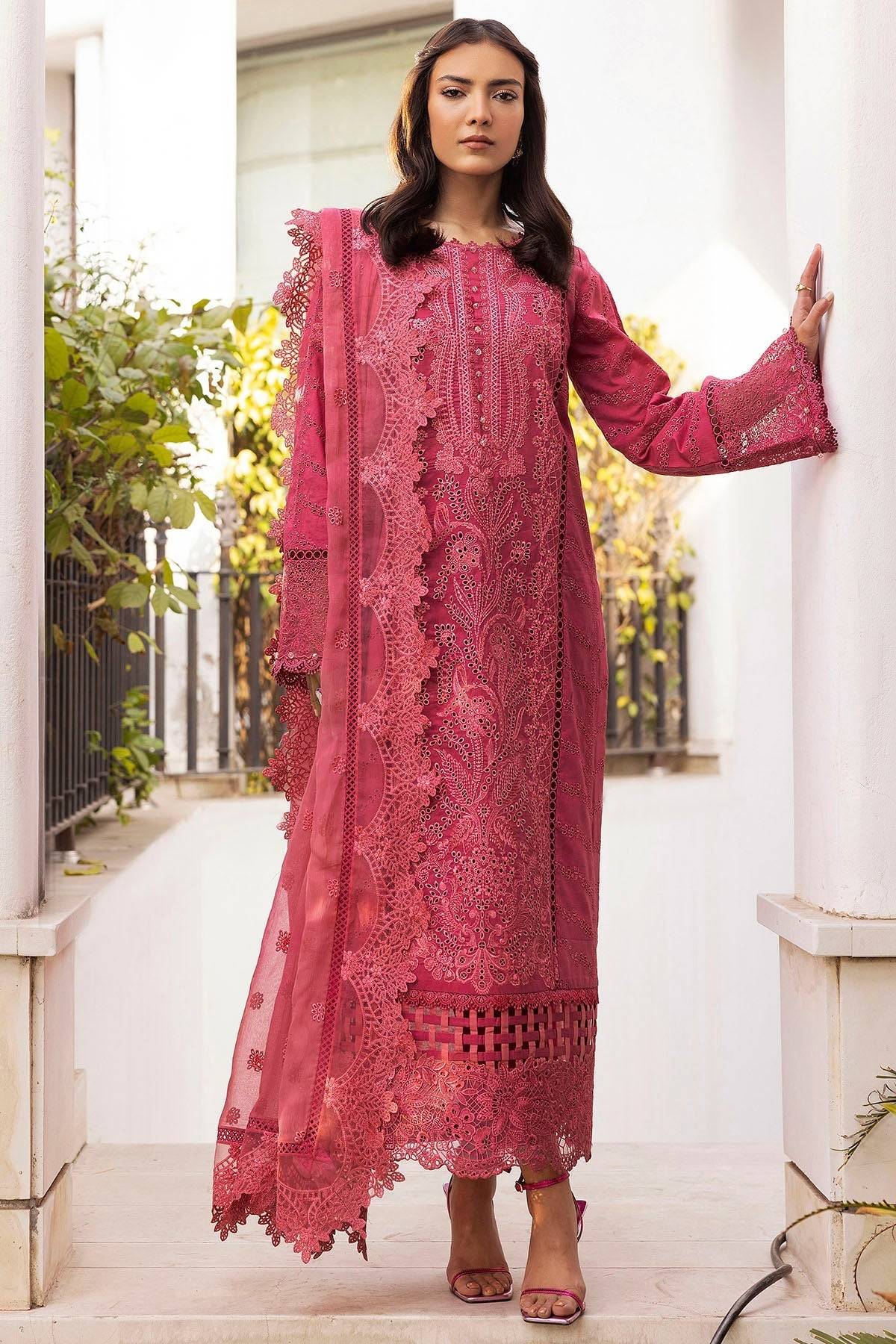 Motifz | Premium Lawn 25 | 5305-AUBREY by Maria Faisal - Registered Vendor of : Motifz - type : Ladies Clothes - 100% original wedding dresses