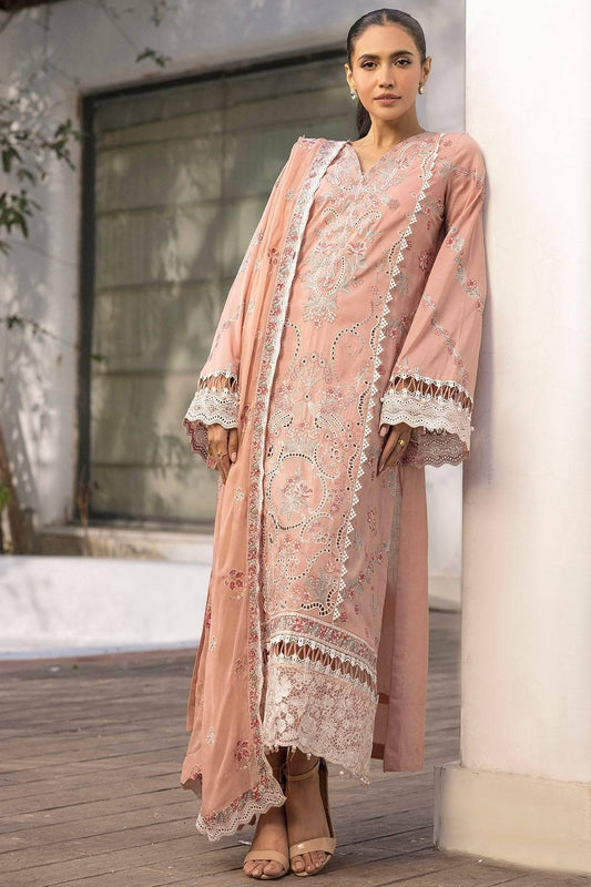 Motifz | Premium Lawn 25 | 5309-BRIELLE by Maria Faisal - Registered Vendor of : Motifz - type : Ladies Clothes - 100% original wedding dresses