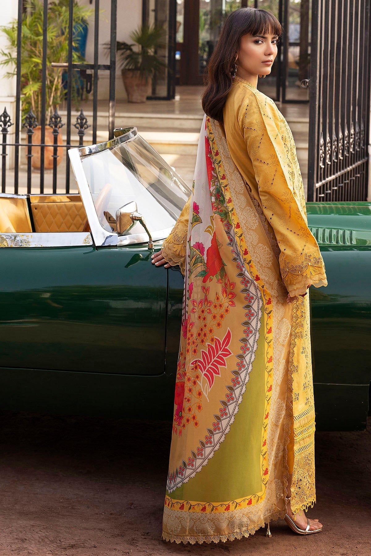 Motifz | Premium Lawn 25 | 5323-GENEVA by Maria Faisal - Registered Vendor of : Motifz - type : Ladies Clothes - 100% original wedding dresses