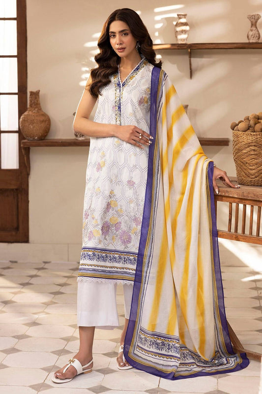 Motifz | Umang Lawn | 5422-MABEL by Maria Faisal - Registered Vendor of : Motifz - type : Ladies Clothes - 100% original wedding dresses