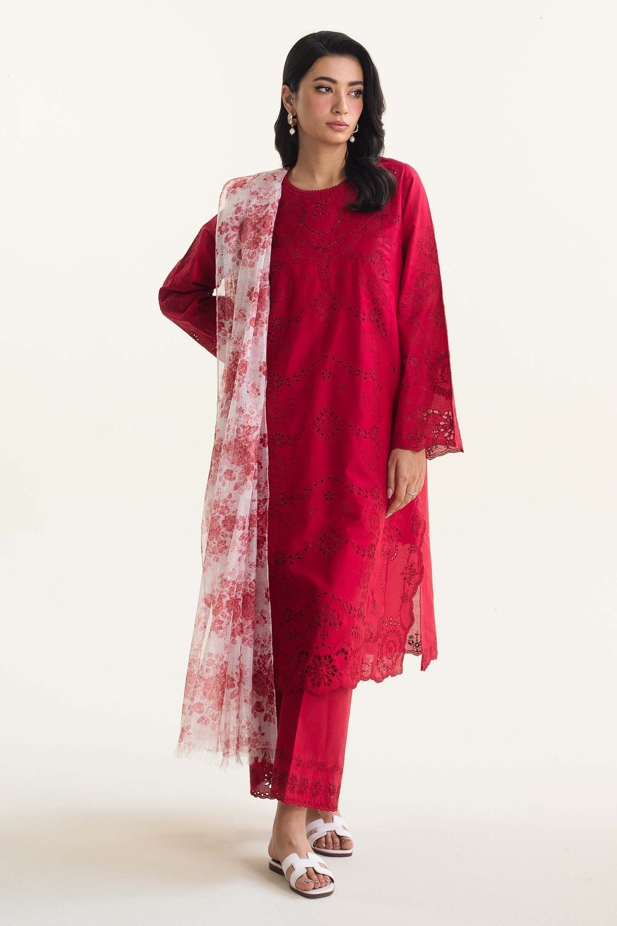 Zara Shahjahan | Coco Lawn Vol 2 | MYSA-2B - Designer Dress with Intricate embroidery and embellishments. Shop elegent wedding dress at Maria Faisal.