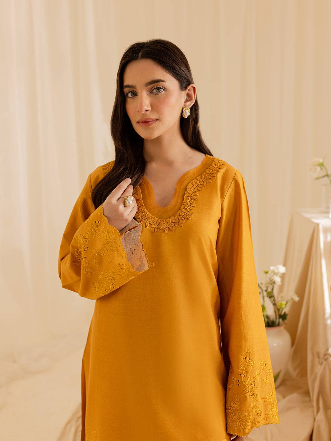 Mahnur | Petal Whispers Lawn Pret | Magnolia by Maria Faisal - Registered Vendor of : Mahnur - type : Ladies Clothes - 100% original wedding dresses