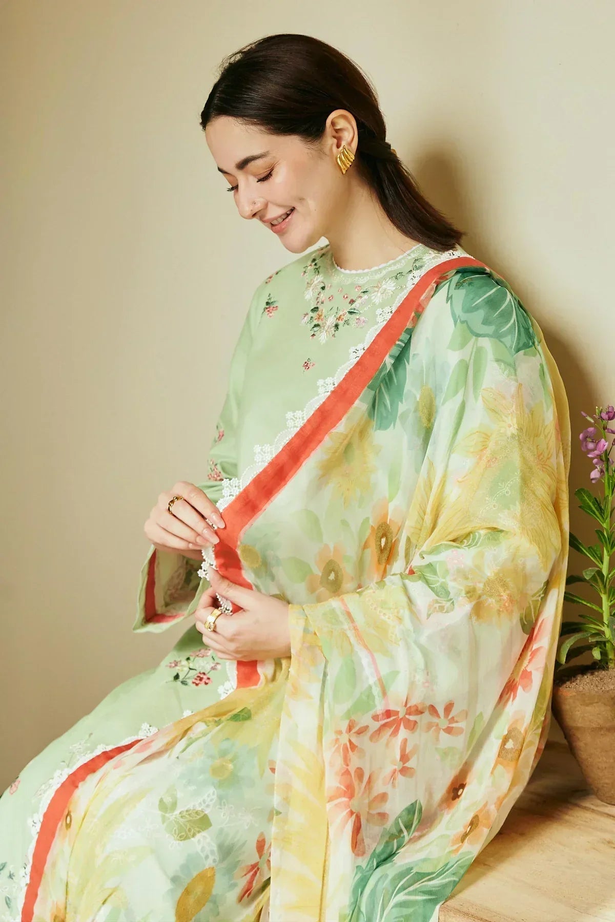 Zara Shahjahan | Coco Lawn 24 | MAHAY-4A - Ladies Clothes - Maria Faisal