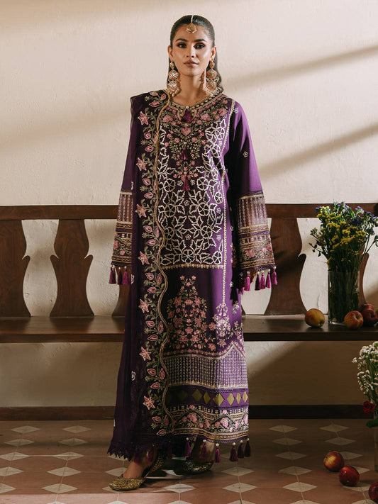 Mahnur | Shanaya Luxury Lawn 25 | Mehrunisa by Maria Faisal - Registered Vendor of : Mahnur - type : Ladies Clothes - 100% original wedding dresses