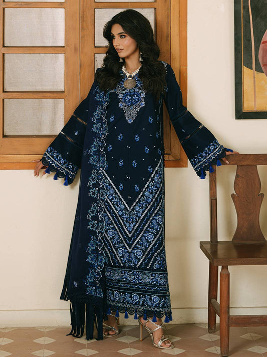 Mahnur | Shanaya Luxury Lawn 25 | Shahmina by Maria Faisal - Registered Vendor of : Mahnur - type : Ladies Clothes - 100% original wedding dresses
