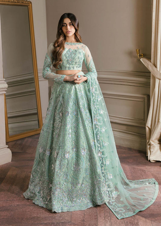Waqas Shah | Malika - E - Elizabeth | BLUE MIST - Maria Faisal