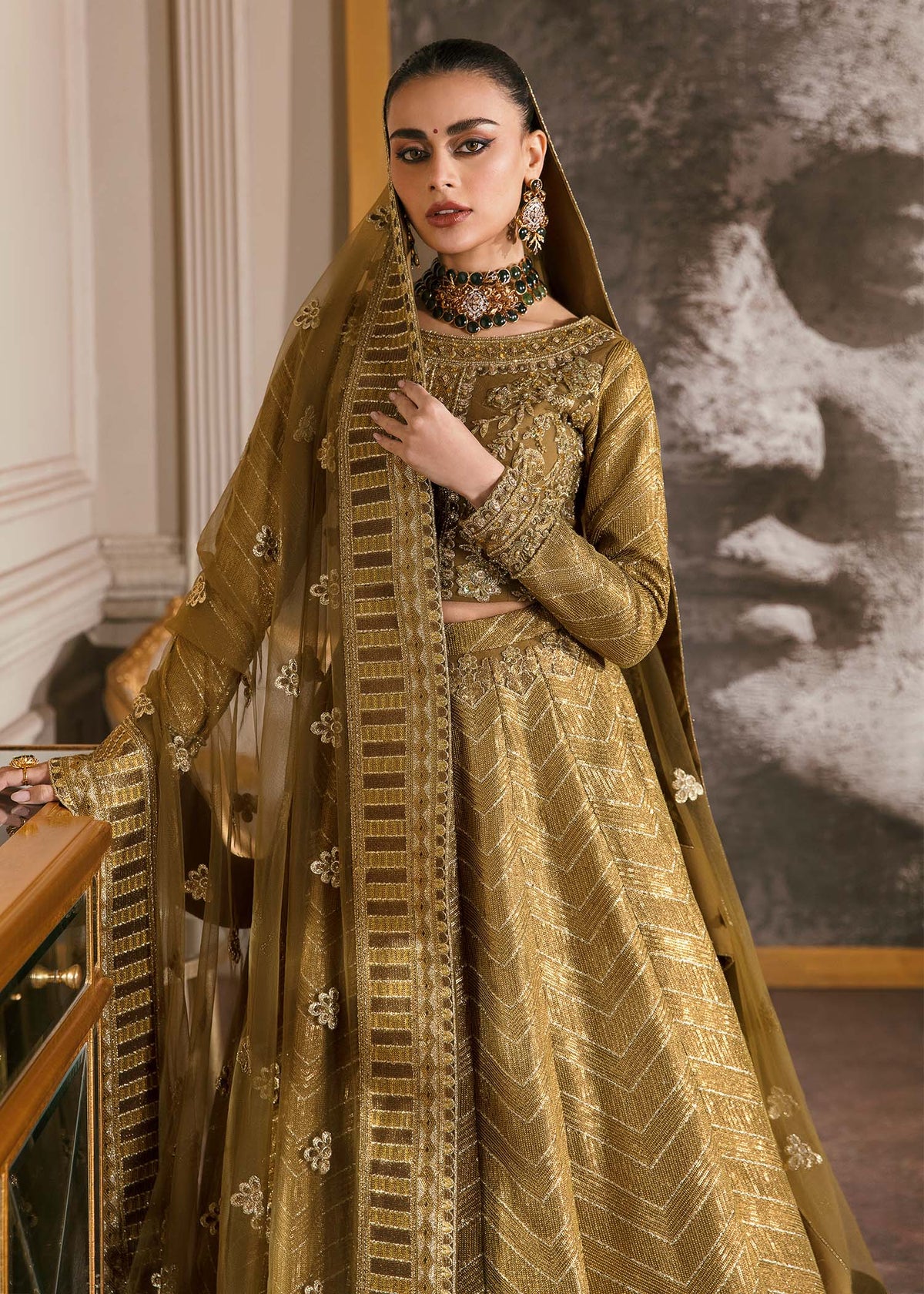 Waqas Shah | Malika - E - Elizabeth | ORCHID - Maria Faisal
